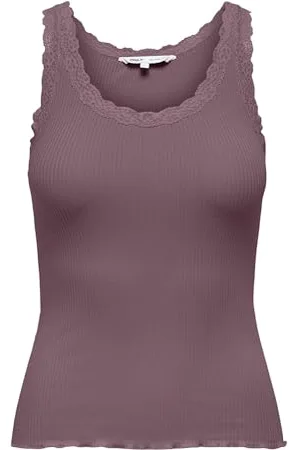 ONLY Onlsara Sharai Lace Tank Top JRS Noos, , XL