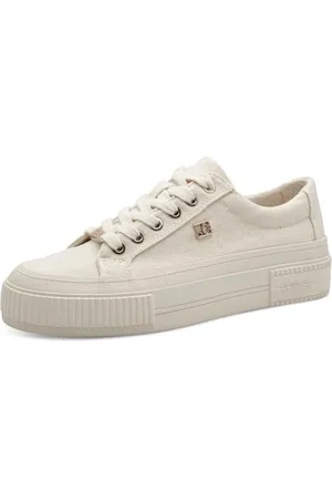 QS by s.Oliver Damskie buty sportowe Low 5-23625-44, beżowe, 41 EU, , 41 EU