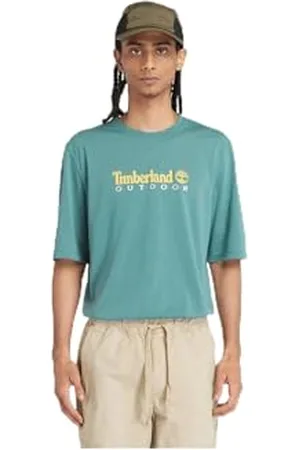 Timberland Koszulka męska z nadrukiem anty-UV, , S