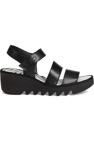 Fly London Sandały damskie BEXY575FLY, czarne, 2 UK, , 35 EU