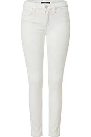 Lee Damskie dżinsy Scarlett Body Optix Skinny, Biały (Ecru 27), 25W / 33L