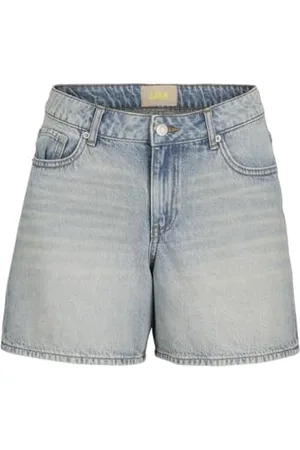 JACK & JONES JACK&JONES JXLAURA Short MW Denim Shorts DNM SN, , XS