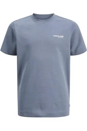 JACK & JONES Jcoaero T-shirt dla dzieci i młodzieży z nadrukiem SS Crew Neck SN Jnr, , 128