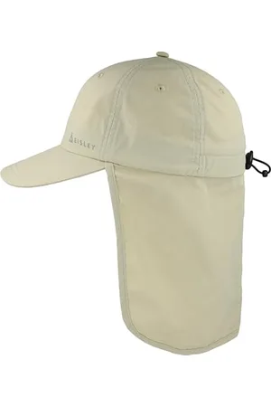 Eisley Czapka Kairo z UPF50+, oddychająca i szybkoschnąca, ochrona szyi, sznurek, beżowa, M unisex dla dorosłych, , M