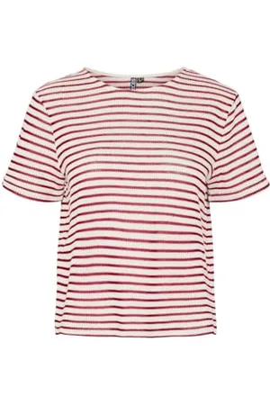 Pieces® Damska koszulka Pcmanilla Ss O-Neck Loose Tee Mm, , L