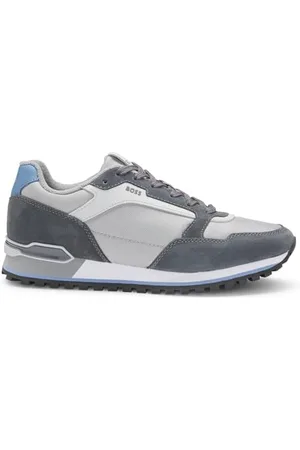 HUGO BOSS Męski Parkour-L_Runn_sdnyt w bieganiu, Medium Grey, 42 EU, , 42