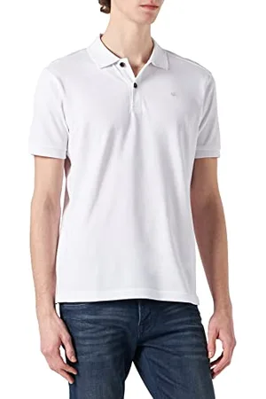 Lerros Koszulka polo z okrągłym dekoltem, biały (White 100), XL