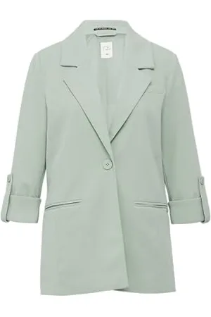 QS by s.Oliver Blazer Interlock z podwijanym ramieniem, , 42