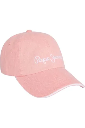Pepe Jeans Damska czapka WEI, różowa (WASHED PINK), jeden rozmiar, , Rozmiar uniwersalny