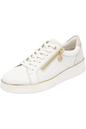 Remonte Damskie buty sportowe D2E00 Low, białe, 41 EU, , 41 EU
