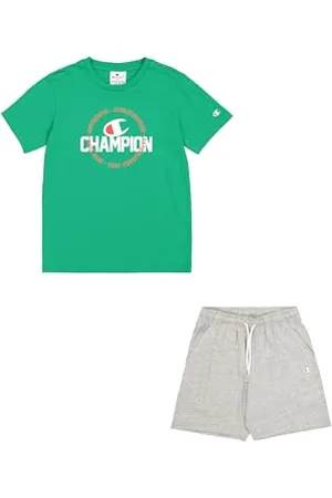 Champion Chłopięcy starszy chłopiec - graficzny zestaw z okrągłym dekoltem z logo, , XL, , 13-14 lat
