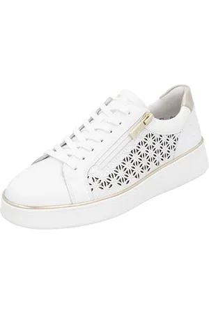 Remonte Damskie buty sportowe D2E03 Low, białe, 43 EU, , 43 EU