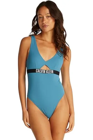 Calvin Klein Damski jednoczęściowy modny pasuje do innych strojów kąpielowych, , L, , L