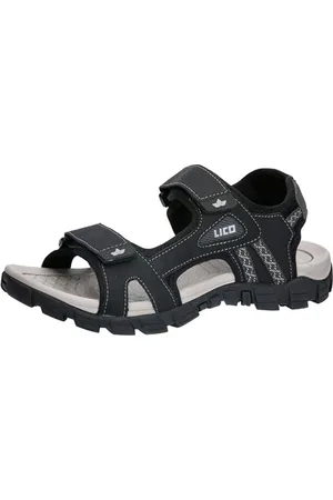 LICO Sandały unisex Lealman V, czarne/szare, rozmiar 41 EU, , 41 EU