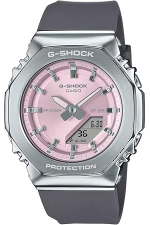 Casio Damski analogowo-cyfrowy zegarek kwarcowy z plastikowym paskiem GM-S2110-4AER, , pasek