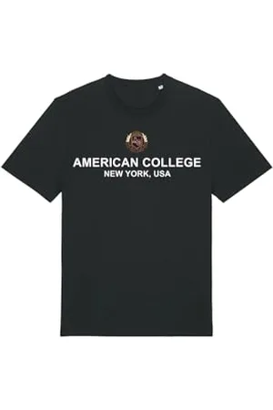 American College Czarna koszulka 8 lat umowa, , 8 lat