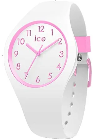 Ice-Watch ICE ola kids Candy white - zegarek dla dziewczynki z silikonowym paskiem - 014426 (Small)