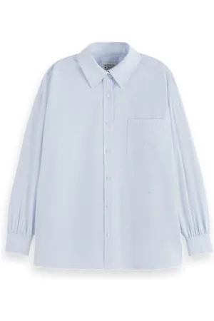 Scotch&Soda Core Girlfriend Poplin Shirt, , 42