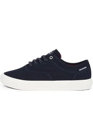 Tommy Hilfiger Męska koszulka TH HI VULC LOW OXFORD TWILL Top, NIEBIESKA (Desert Sky), 6,5 UK, , 40 EU