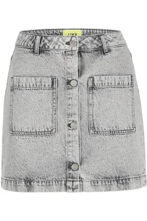 JACK & JONES Jack&Jones JXSANDY Short MW PKT Denim Skirt DNM SN, , L