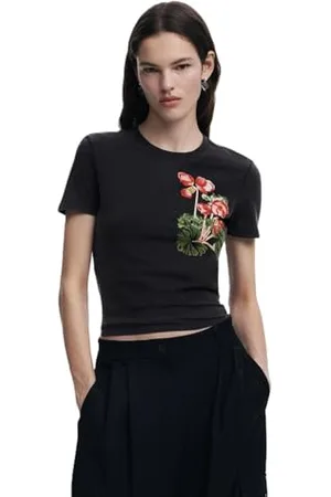 Desigual TS_Botanical_LACROIX, 2000 Black, M, , M