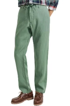 GANT RELAXED LEN DS PANTS, , XL