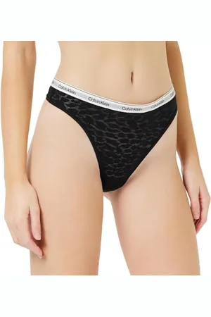 Calvin Klein Damskie stringi z wysokim stanem, , L