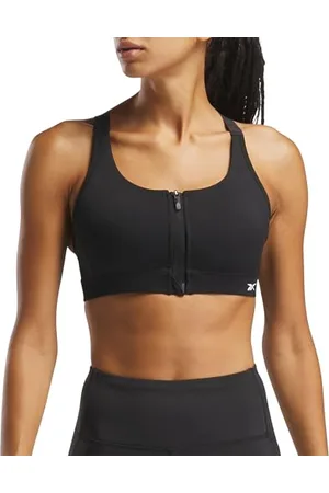 Reebok Damski biustonosz treningowy Lux Front Zip High Impact, , M
