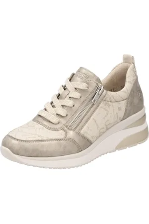 Remonte Damskie buty sportowe D2401 Low, metaliczne, rozmiar 36 EU, , 36 EU