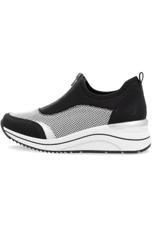 Remonte Damskie buty sportowe D0T08 Low, czarne, rozmiar 43 EU, , 43 EU