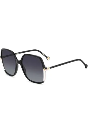 Carolina Herrera Her 0244/S Okulary przeciwsłoneczne, Black Pink, 56 dla kobiet, , 56