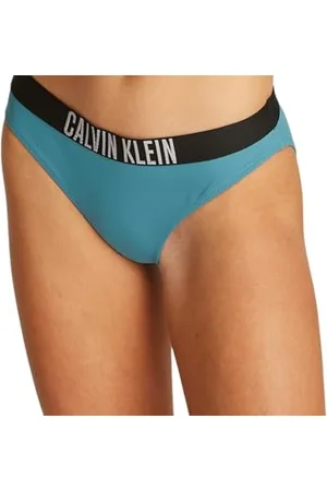 Calvin Klein BIKINI Damskie majtki kąpielowe, niebieskie (Storm Blue), 1XL, , XL