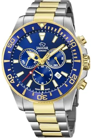 Jaguar Executive zegarek męski J862/1-2 / szwajcarski chronograf ze stalowym paskiem, , bransoletka