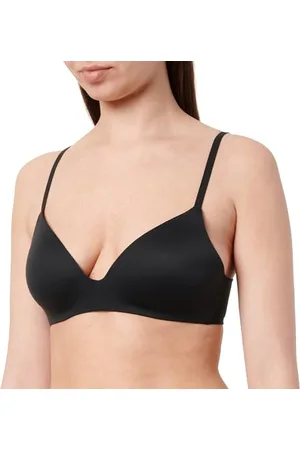Calvin Klein Damski biustonosz bez fiszbin, czarny, 32B, , 70