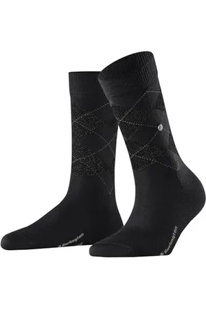 Burlington Kobiety Skarpety Marylebone Lurex W So Wełna z wzorem 1 Para, , 36-41
