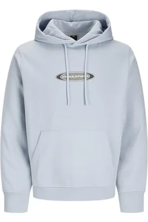 JACK & JONES Męska bluza z kapturem z logo Jcopacer, , XL