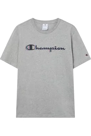 Champion Męska koszulka Legacy Man - Big Logo, szara, S, , S