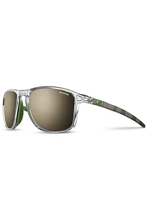 Julbo Compass Okulary przeciwsłoneczne, Brillant/Green tryearsli Szary, L Unisex Dorosły, Brillant/Green Tryearsli Gray, L