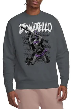 Teenage Mutant Ninja Turtles Bluza Tmnt Donatello Crew Tmnt Charcoal, XL, , XL