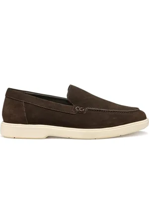 Geox Męskie buty U SPHERICA EC17 D Moccasin, Dark Brown, 39 EU, , 39 eu
