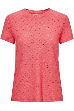 JDY Cathinka S/S Tag Top JRS Noos, , S