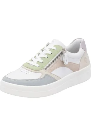 Remonte Damskie buty sportowe D0J01 Low, białe 87, 40 EU, , 40 EU