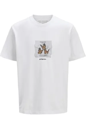 JACK & JONES Jcorecharge Photo Print Tee SS Crew Neck, , S