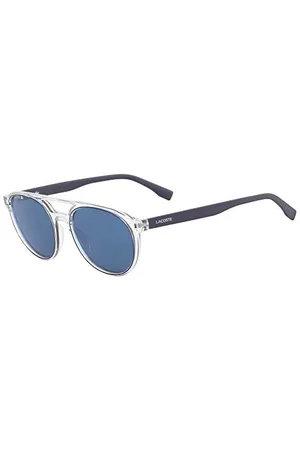 Lacoste L881S Okulary Słoneczne 424 CRYSTAL/NAVY 52/18/145 UNISEX