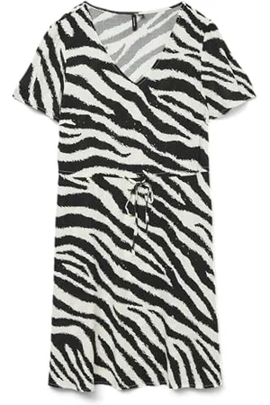 VERO MODA Vmeasy Joy Ss Short Dress WVN Ga, , S