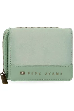Pepe Jeans Morgan, Torby i akcesoria podróżne dla kobiet, sztuczna skóra beżowy, czarny, , by Joumma Bags, , Taille unique, Portfel
