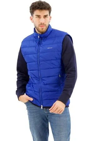 GANT LIGHT DOWN VEST, , XL