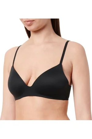 Calvin Klein Damski biustonosz bez fiszbin, czarny, 32D, , 70
