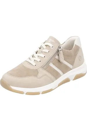 Remonte Damskie buty sportowe D1S04 Low, beżowe, rozmiar 39 EU, , 39 eu