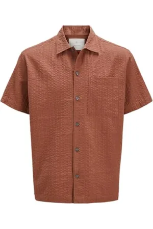 JACK & JONES Jprcceaston Seersucker S/S Shirt, , L
